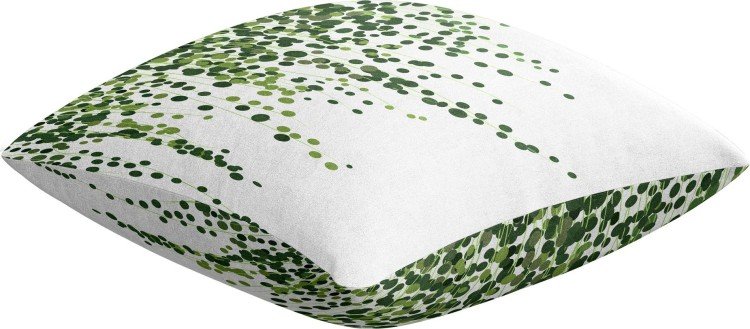 Подушка квадратная Cortin «Зелёный занавес»